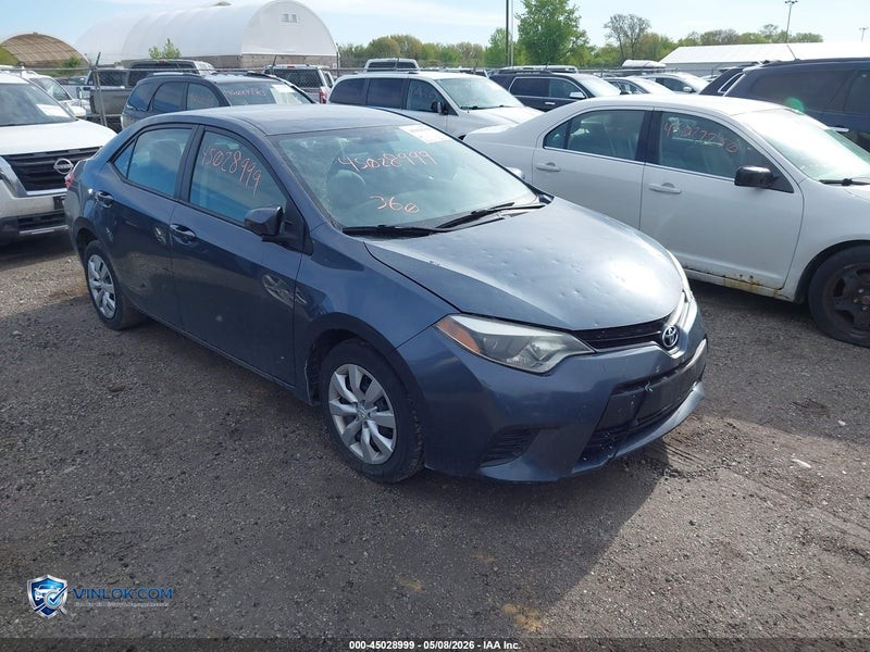2014 TOYOTA COROLLA LE – Lot 45028999 auction photo