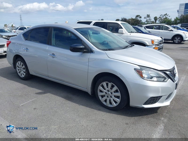 2016 NISSAN SENTRA S – Lot 45031017 auction photo
