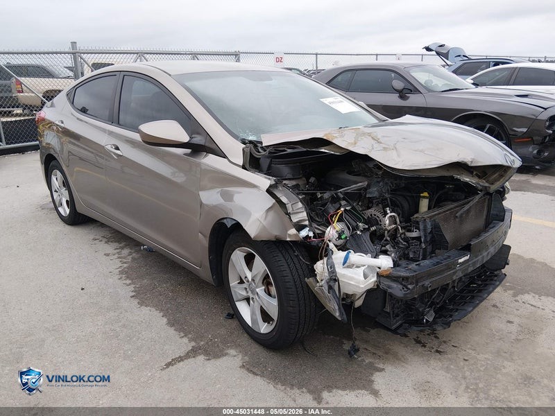 2013 HYUNDAI ELANTRA GLS – Lot 45031448 auction photo