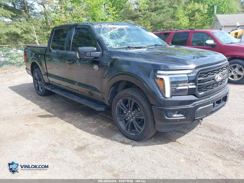 2025 FORD F-150 LARIAT – Lot 45033408 auction photo