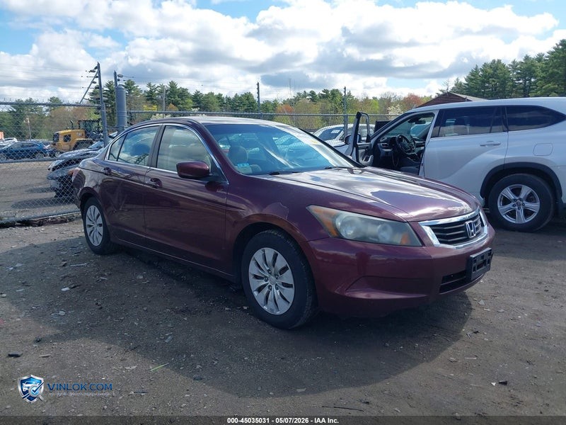 2010 HONDA ACCORD 2.4 LX – Lot 45035031 auction photo