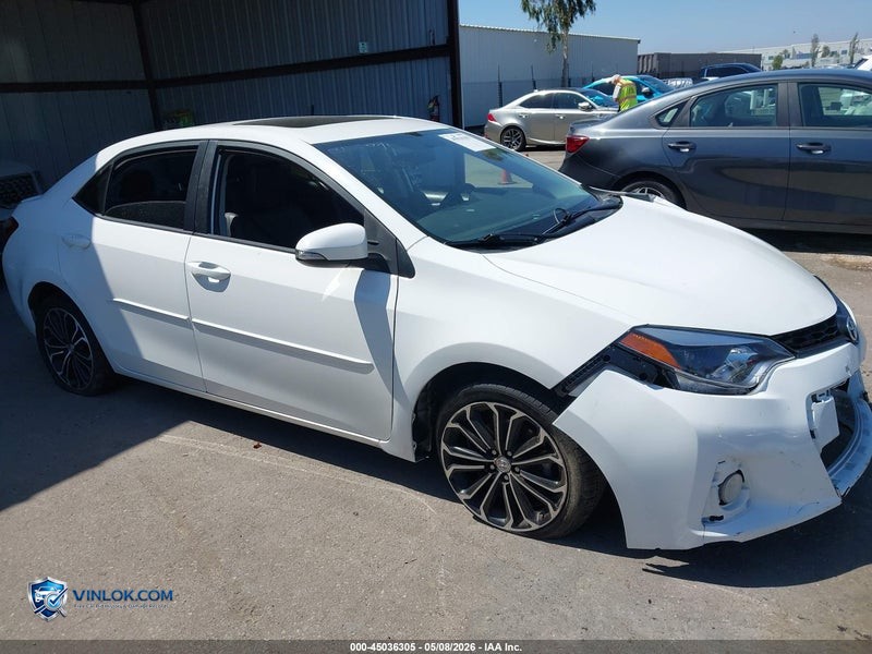 2016 TOYOTA COROLLA S PREMIUM – Lot 45036305 auction photo