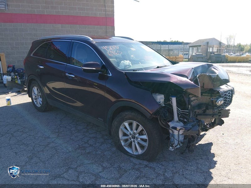 2019 KIA SORENTO 2.4L LX – Lot 45036965 auction photo