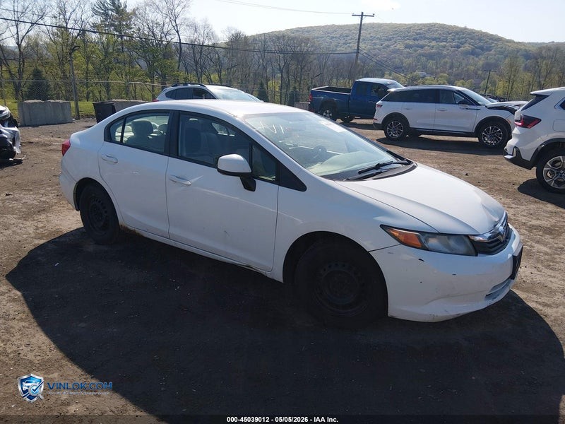 2012 HONDA CIVIC LX – Lot 45039012 auction photo