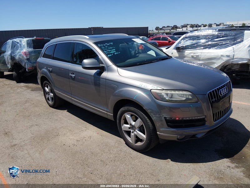 2013 AUDI Q7 3.0 TDI PREMIUM – Lot 45039063 auction photo