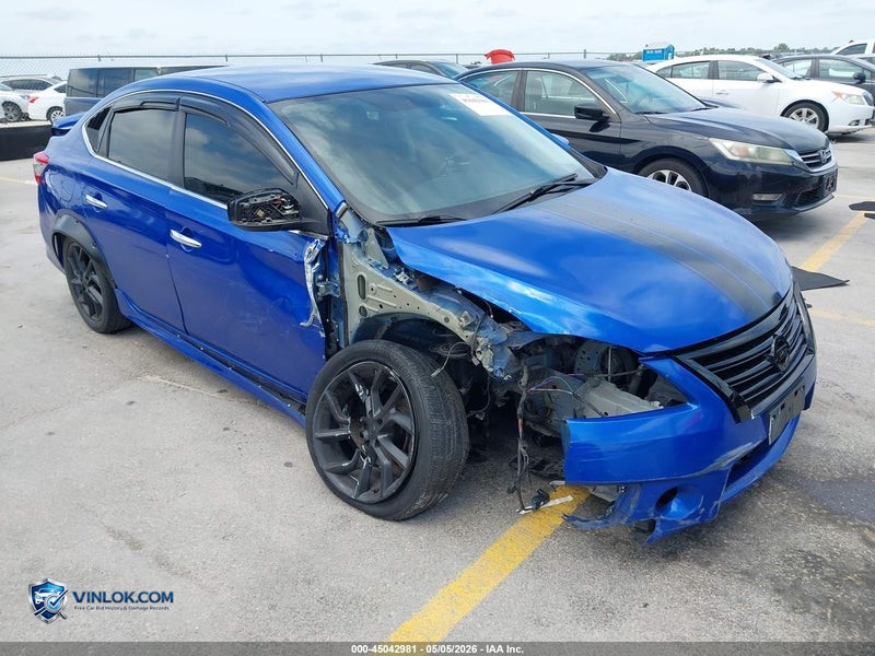 2013 NISSAN SENTRA SR – Lot 45042981 auction photo