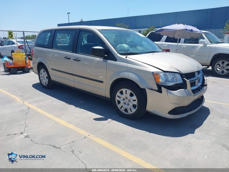 2016 DODGE GRAND CARAVAN AMERICAN VALUE PKG – Lot 45044278 auction photo
