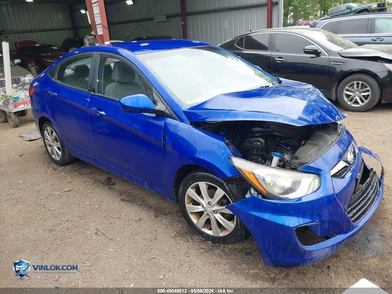 2012 HYUNDAI ACCENT GLS – Lot 45046812 auction photo