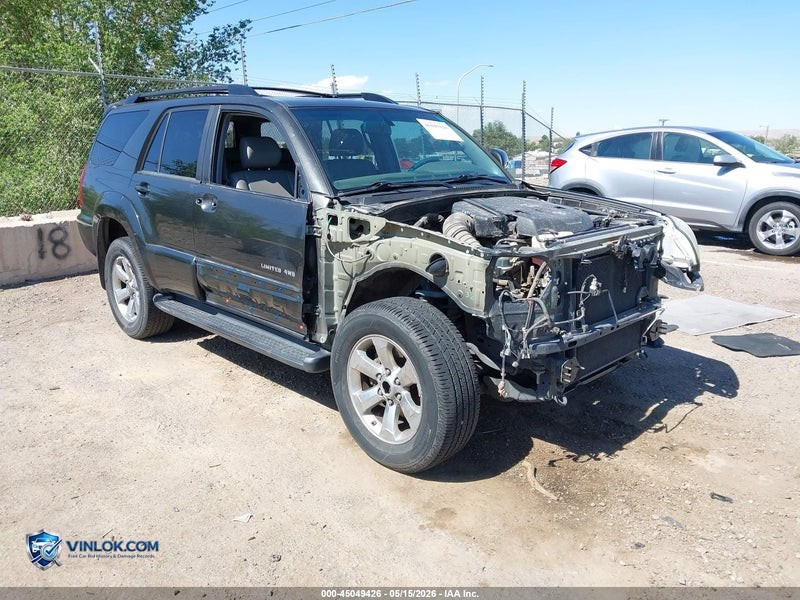 2007 TOYOTA 4RUNNER LIMITED V6 – Lot 45049426 auction photo
