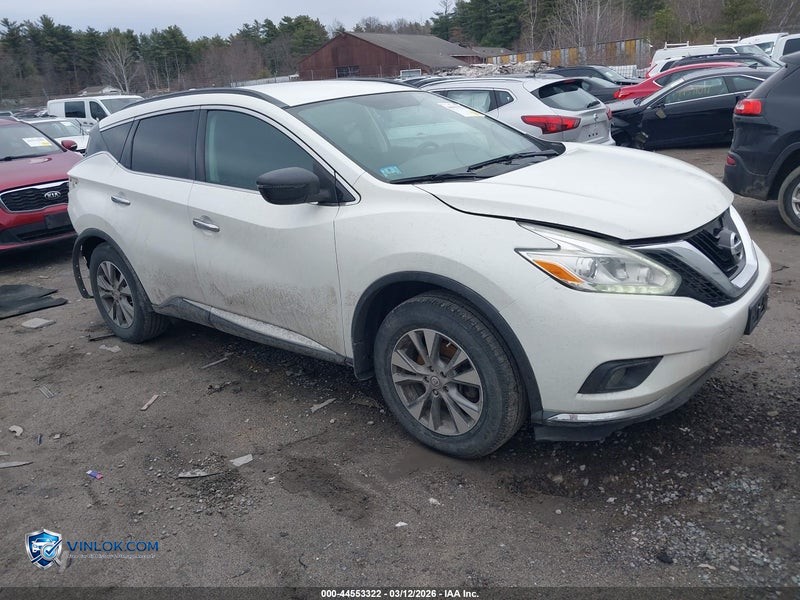 2017 NISSAN MURANO – Lot 44553322 auction photo