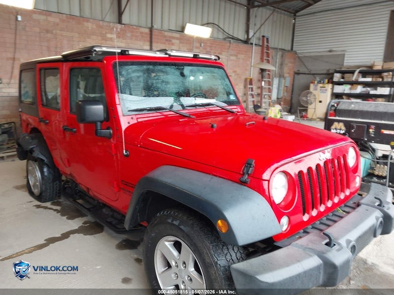 2015 JEEP WRANGLER UNLIMITED SPORT – Lot 45051815 auction photo