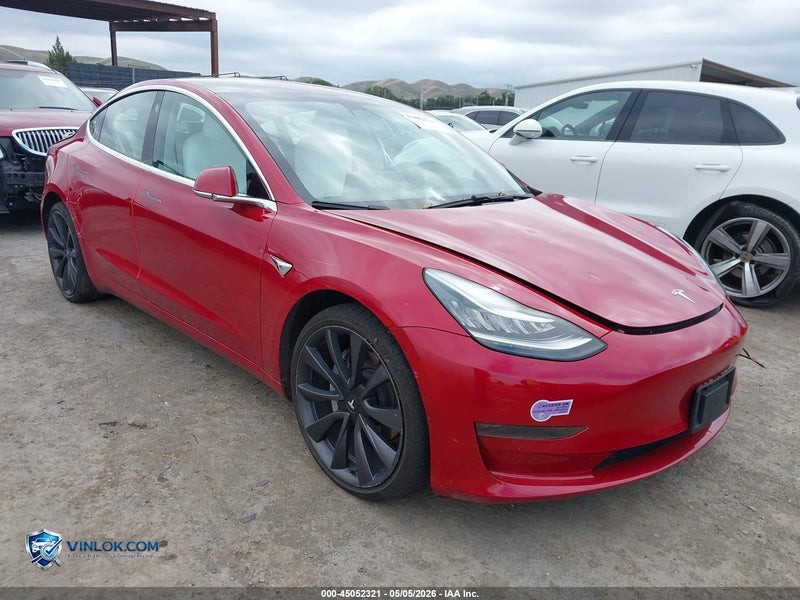 2018 TESLA MODEL 3 LONG RANGE/PERFORMANCE – Lot 45052321 auction photo