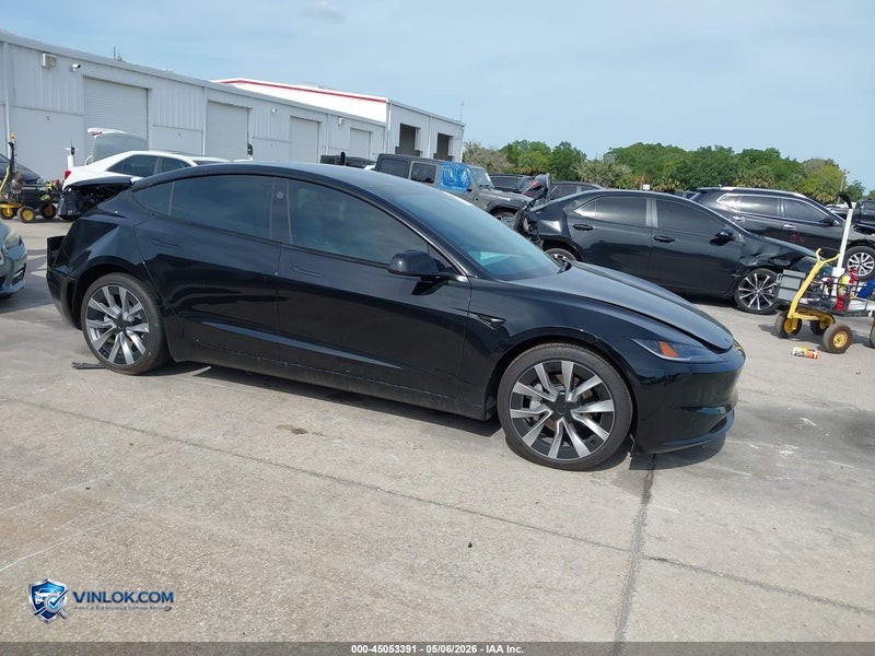 2025 TESLA MODEL 3 LONG RANGE ALL-WHEEL DRIVE – Lot 45053391 auction photo
