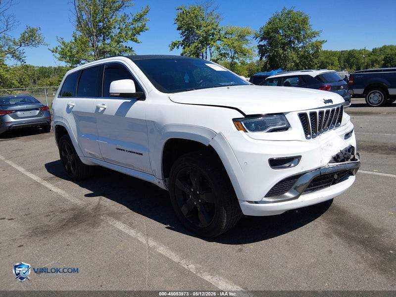 2015 JEEP GRAND CHEROKEE HIGH ALTITUDE – Lot 45053973 auction photo