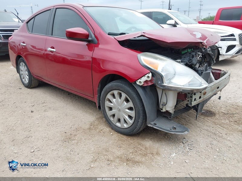 2015 NISSAN VERSA 1.6 SV – Lot 45055338 auction photo