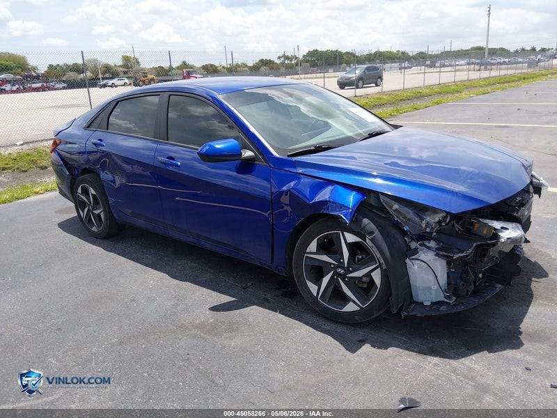 2023 HYUNDAI ELANTRA SEL – Lot 45058266 auction photo