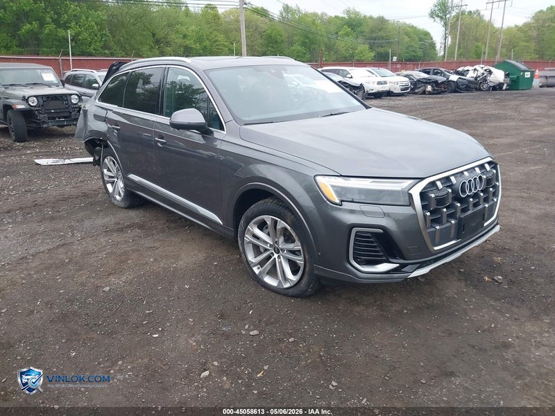 2025 AUDI Q7 PREMIUM PLUS 55 TFSI QUATTRO TIPTRONIC – Lot 45058613 auction photo