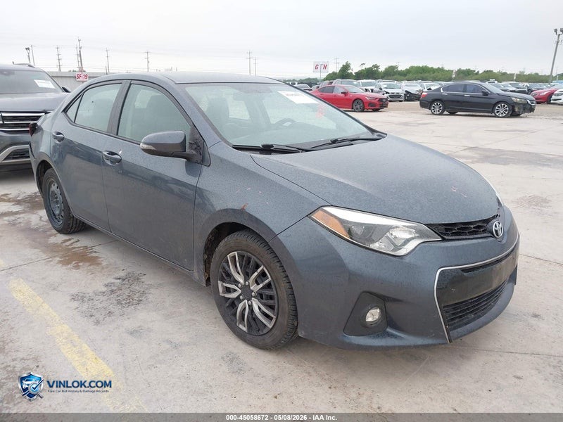 2014 TOYOTA COROLLA S – Lot 45058672 auction photo