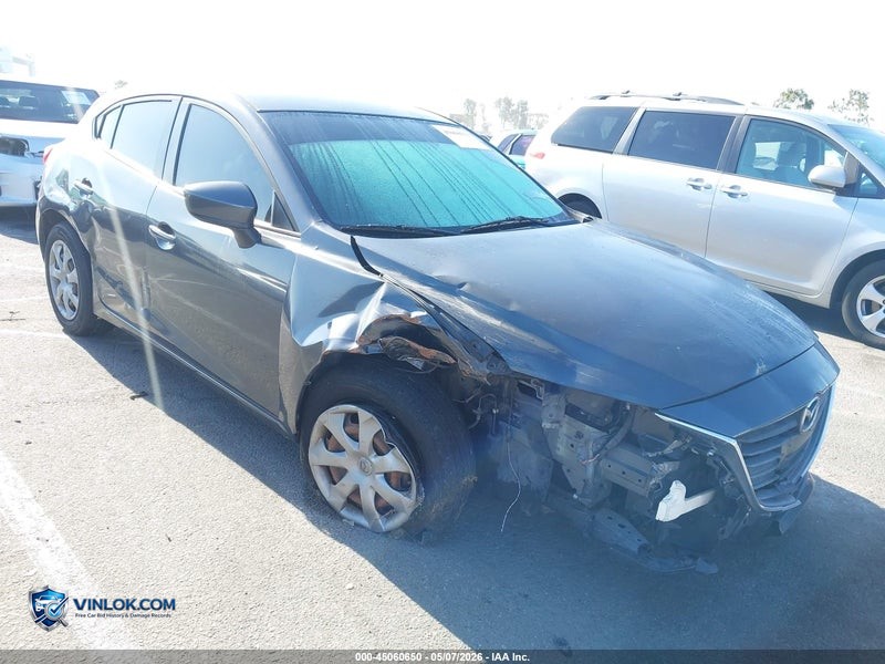 2015 MAZDA MAZDA3 I SPORT – Lot 45060650 auction photo