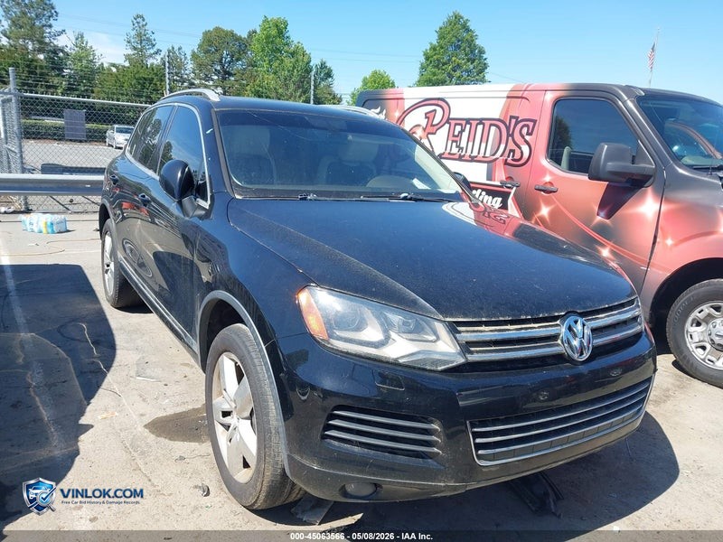 2011 VOLKSWAGEN TOUAREG VR6 LUX – Lot 45063566 auction photo