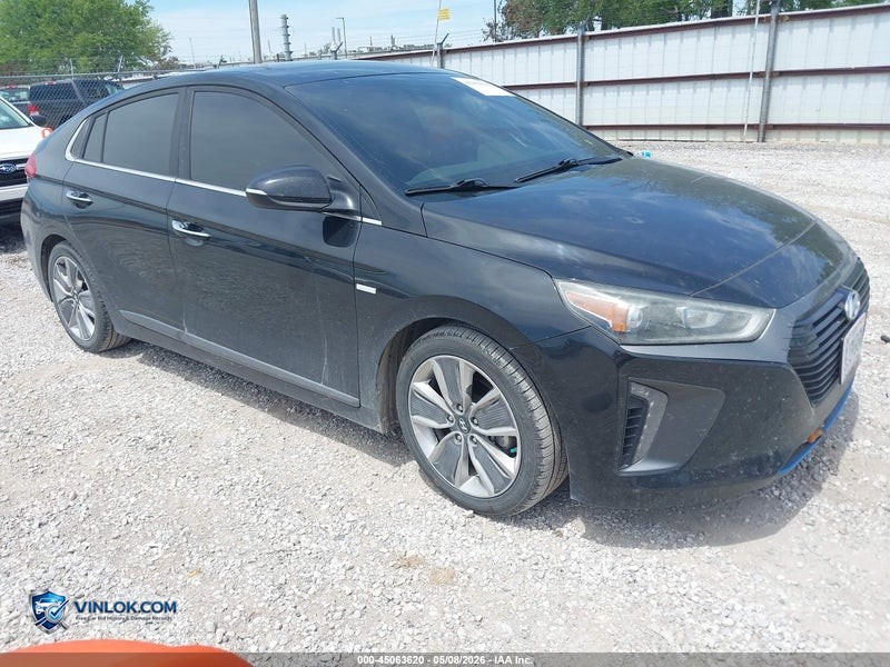 2018 HYUNDAI IONIQ HYBRID LIMITED – Lot 45063620 auction photo