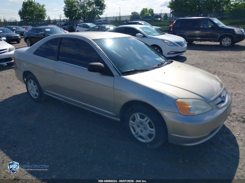 2002 HONDA CIVIC LX – Lot 45068224 auction photo
