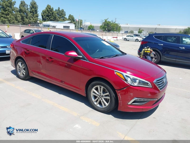 2015 HYUNDAI SONATA SE – Lot 45068688 auction photo