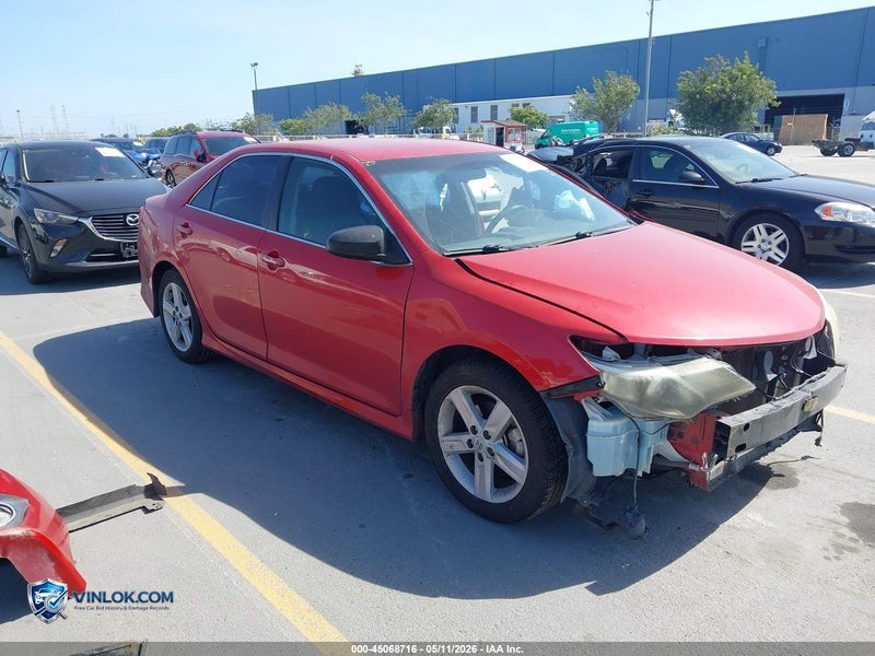 2012 TOYOTA CAMRY SE – Lot 45068716 auction photo
