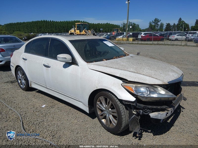 2012 HYUNDAI GENESIS 3.8 – Lot 45068788 auction photo