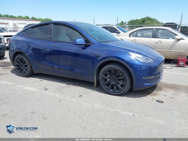 2022 TESLA MODEL Y LONG RANGE DUAL MOTOR ALL-WHEEL DRIVE – Lot 45069559 auction photo