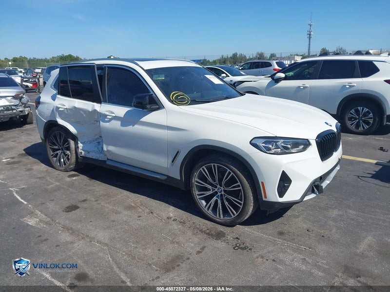 2022 BMW X3 SDRIVE30I – Lot 45072327 auction photo