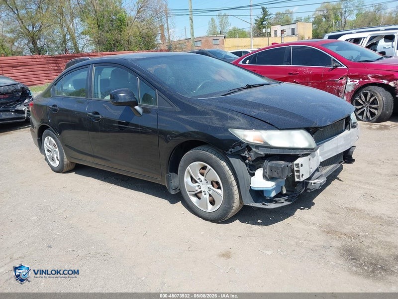 2013 HONDA CIVIC LX – Lot 45073932 auction photo