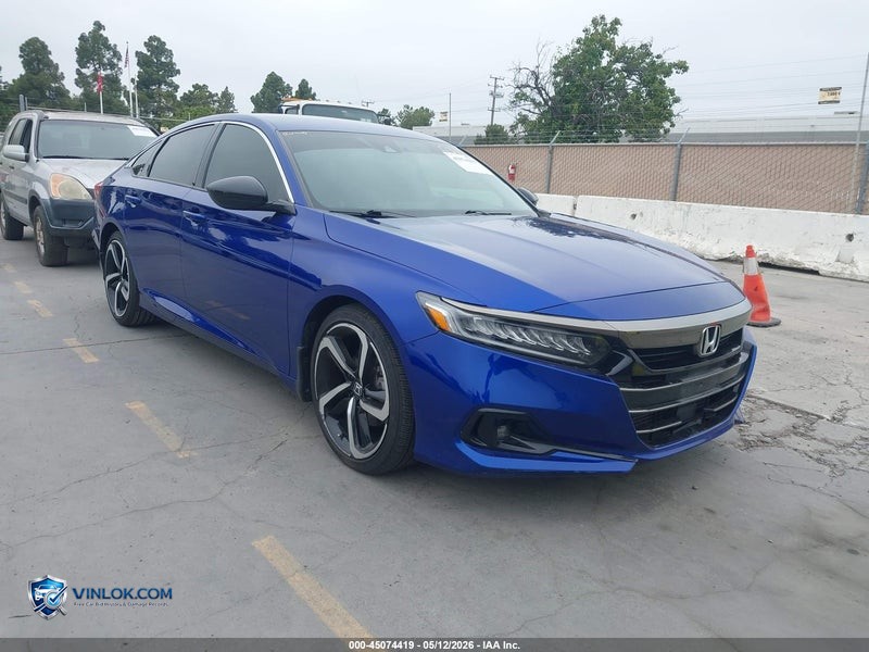 2021 HONDA ACCORD SPORT SPECIAL EDITION – Lot 45074419 auction photo