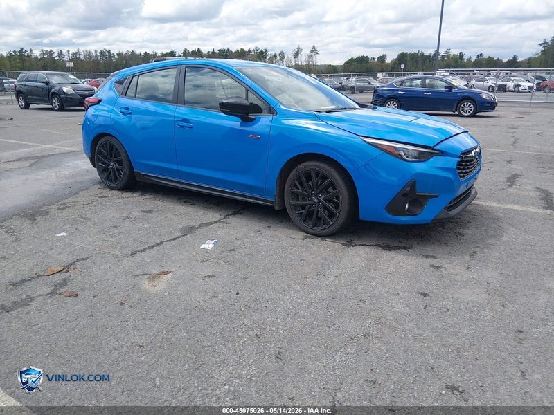 2024 SUBARU IMPREZA RS 5-DOOR – Lot 45075026 auction photo