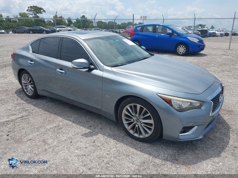 2018 INFINITI Q50 3.0T LUXE – Lot 45075152 auction photo
