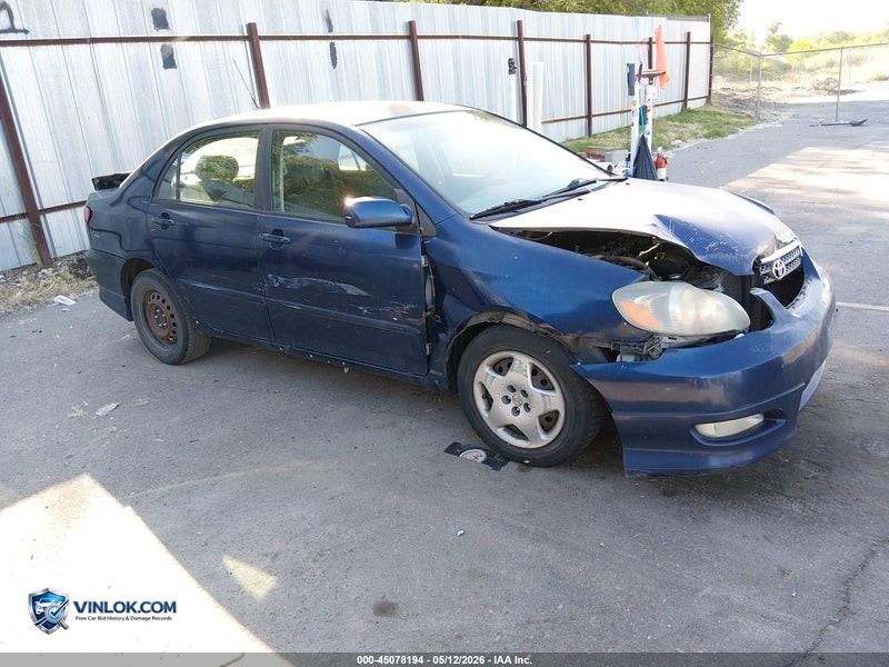 2007 TOYOTA COROLLA S – Lot 45078194 auction photo