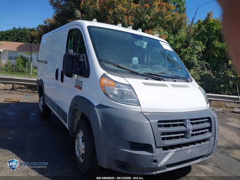 2017 RAM PROMASTER 1500 LOW ROOF 118 WB – Lot 45080825 auction photo