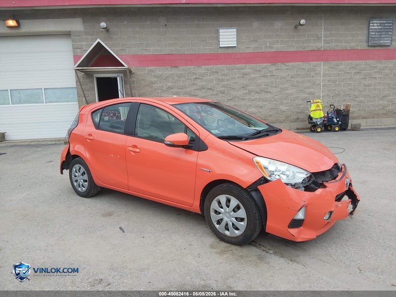 2012 TOYOTA PRIUS C ONE – Lot 45082416 auction photo