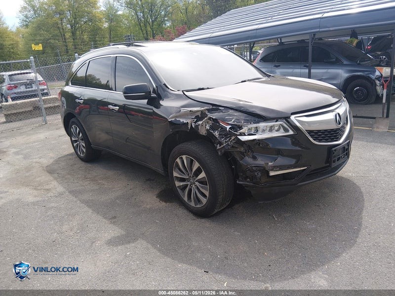 2014 ACURA MDX TECHNOLOGY PKG W/ENTERTAINMENT PKG – Lot 45086262 auction photo