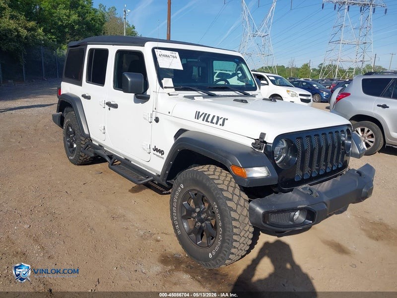 2021 JEEP WRANGLER UNLIMITED WILLYS 4X4 – Lot 45086704 auction photo