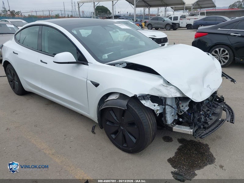 2025 TESLA MODEL 3 LONG RANGE REAR-WHEEL DRIVE/STANDARD REAR-WHEEL DRIVE – Lot 45087091 auction photo