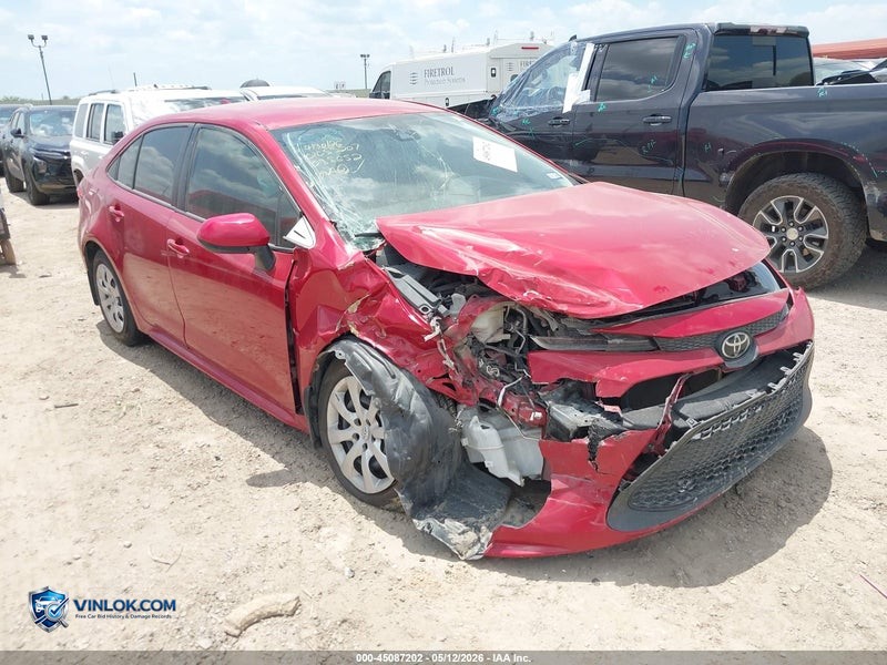 2020 TOYOTA COROLLA LE – Lot 45087202 auction photo