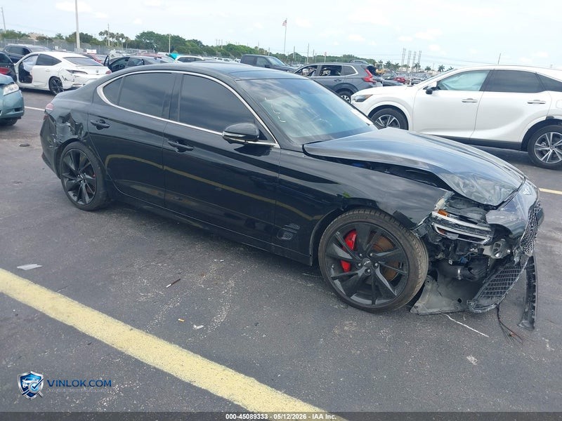 2022 GENESIS G70 3.3T RWD – Lot 45089333 auction photo