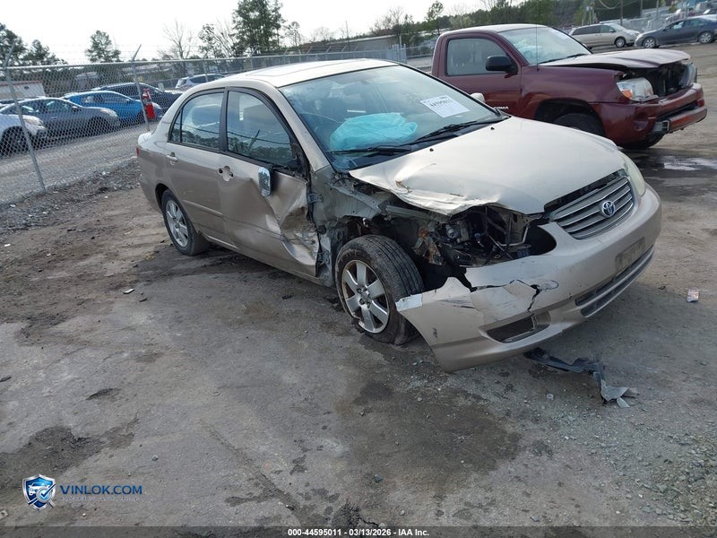 2004 TOYOTA COROLLA – Lot 44595011 auction photo