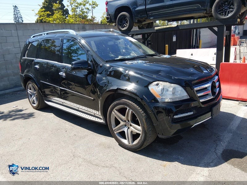 2012 MERCEDES-BENZ GL 550 4MATIC – Lot 45092583 auction photo