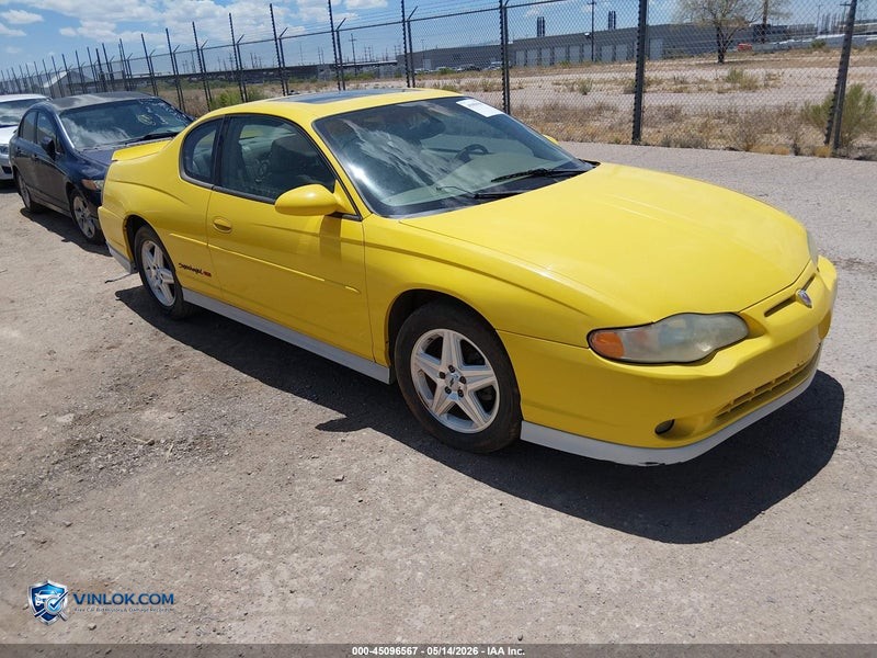 2004 CHEVROLET MONTE CARLO SUPERCHARGED SS – Lot 45096567 auction photo