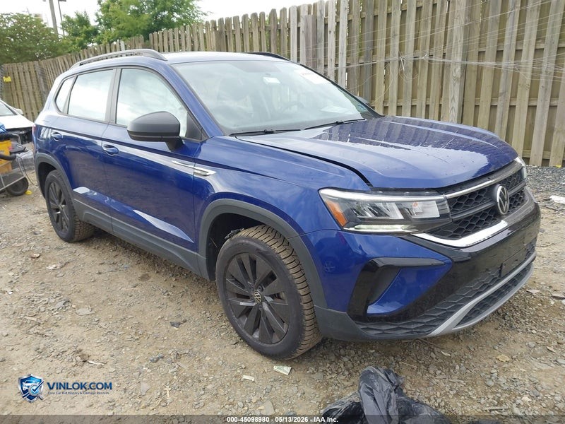 2022 VOLKSWAGEN TAOS 1.5T S – Lot 45098980 auction photo