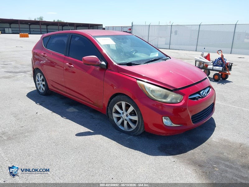 2012 HYUNDAI ACCENT SE – Lot 45100692 auction photo