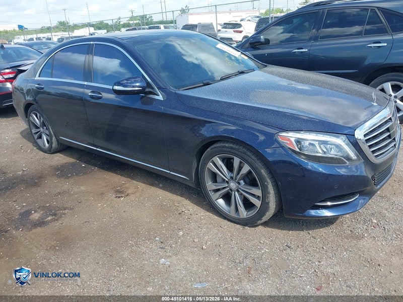 2014 MERCEDES-BENZ S 550 4MATIC – Lot 45101416 auction photo