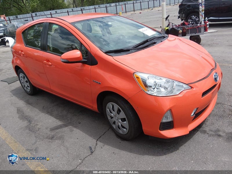 2013 TOYOTA PRIUS C TWO – Lot 45103452 auction photo